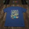 I CAN'T believe IT'S NOT Gutter funny bowling quote t-shirt with a bowling ball and pins graphic