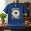 = I DON'T EAT = = MY HOMIES = T-Shirt featuring cow, lamb, pig, and chicken graphics in a circle