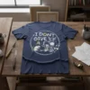 I Don't Give A Donkey Rat funny saying t-shirt design featuring a donkey and rat in a circle graphic