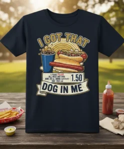 I GOT THAT 1/4 text design featuring detailed typography on quality t-shirt