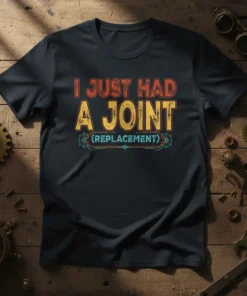 I JUST HAD A JOINT REPLACEMENT unique graphic design printed on comfortable cotton t-shirt