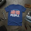 I LIKE CARS MORE THAN PEOPLE. detailed graphic design printed on comfortable cotton t-shirt