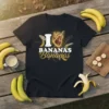 I Love Bananas Heart T-Shirt detailed graphic design printed on comfortable cotton t-shirt