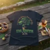 I Love It When You Call Me FIG POPPA t-shirt featuring a potted fig tree laden with fruit and bold