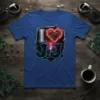 I Love J.J. Heart Tee eye-catching graphic design printed on comfortable cotton t-shirt
