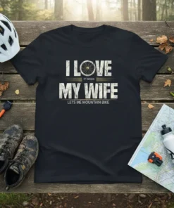 I LOVE IT WHEN text design featuring creative typography on quality t-shirt