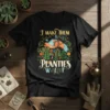 I Make Them Planties Wet gardening quote t-shirt design with hand watering plants