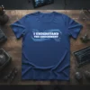 I Understand The Assignment text with circuit board graphic on a blue t-shirt, perfect for programmers and tech gifts