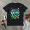 I Was Normal 3 Kids Ago funny mom t-shirt with colorful text and baby icons