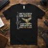 T-shirt with text "I Won't Be Lectred On Gun Control By An Administration That Armed The Taliban" and an eagle