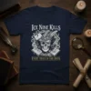 Ice Nine Kills Every Trick in the Book t-shirt featuring a skull wearing a hat surrounded by books and ornate