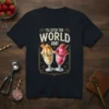 I'll Stop The World And Ice Cream T-Shirt featuring two delicious ice cream sundaes in vintage glasses