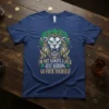 I'm Not Always A Dick Just Kidding Go Fuck Yourself t-shirt with a roaring lion and shamrocks graphic