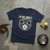 I'm Not Single I text design featuring creative typography on quality t-shirt