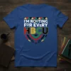 I'm Rooting For Every HBCU t-shirt with colorful geometric design and bold lettering
