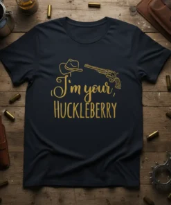 I'm your, HUCKLEBERRY creative graphic design printed on comfortable cotton t-shirt