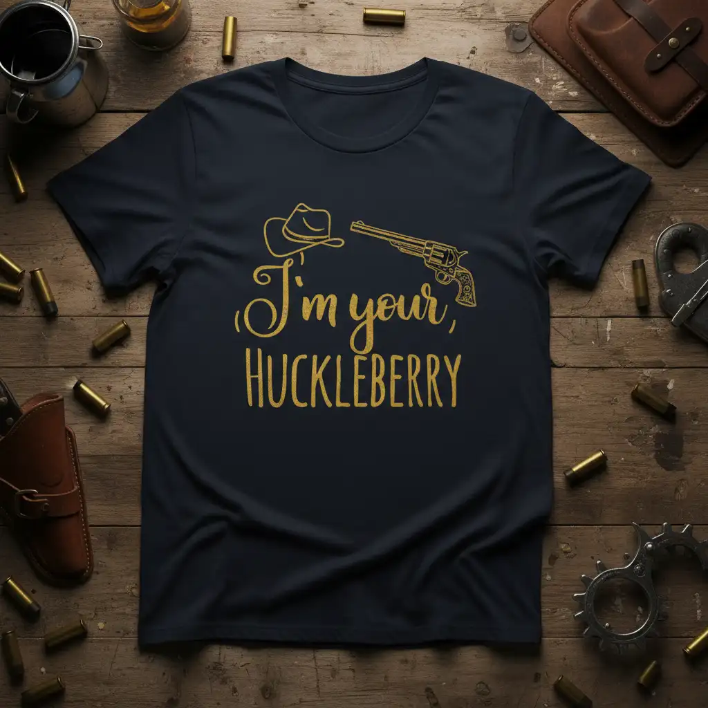 I'm your, HUCKLEBERRY unique artwork printed on comfortable cotton fabric creating a standout t-shirt