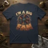 I'm A Big Fan t-shirt with a vintage fan graphic and bold text, perfect for enthusiasts