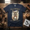 I'M A DONKEY. What's Your Superpower? unique graphic design printed on comfortable cotton t-shirt