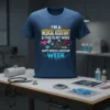 I'm A Medical Assistant & This Is My Week Happy Medical Assistant Week t-shirt with medical icons and heartbeat graphic