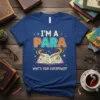 I'M A PARA WHAT'S YOUR SUPERPOWER? creative graphic design printed on comfortable cotton t-shirt