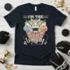 I'm The Hockey Bunny t-shirt design with hockey gear and Easter eggs