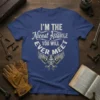 I'm The Nicest Asshole You Will Ever Meet T-Shirt with skull and piston graphic