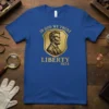 In God We Trust Liberty 1974 T-Shirt with Abraham Lincoln portrait and shield graphic