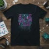 T-shirt with "IN MY BEHAVIOR SPECIALIST ERA" text in retro font with circuit board design