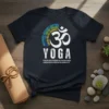 YOGA ACCESSIBLE ADAPTABLE INCLUSIVE text design featuring creative typography on quality t-shirt