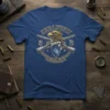 Infantry Harmony Church Fort Benning GA T-Shirt with eagle, crossed rifles, shield, and text "Follow Me"