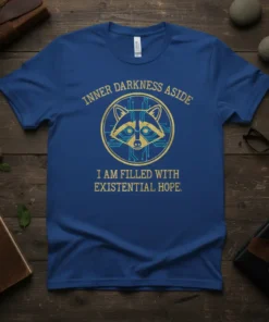 INNER DARKNESS ASIDE I text design featuring eye-catching typography on quality t-shirt