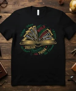 Maya Spealleck Like Marrtuck text design featuring unique typography on quality t-shirt