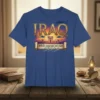 IRAQ Where memories are text design featuring bold typography on quality t-shirt