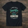 Fairy Godmother quote T-shirt with sparkles, stars, and decorative elements. Features "It Takes A Lots Of Sparkles To Be A