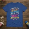 It Takes Real Skill quote t-shirt design with colorful typography detailing humorous mishaps like falling up stairs and tripping over