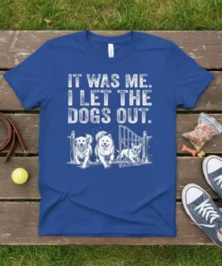 IT WAS ME. I text design featuring bold typography on quality t-shirt