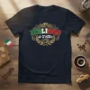 Italians Do It Better t-shirt with Italian flag colors and laurel wreath design