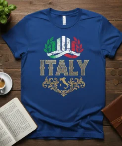 Italy T-Shirt unique graphic design printed on comfortable cotton t-shirt