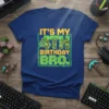 IT'S MY 4TH BIRTHDAY BRO. stylish graphic design printed on comfortable cotton t-shirt