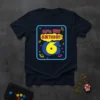 It's My BIRTHDAY! 6 text with retro gaming graphics on a navy blue t-shirt