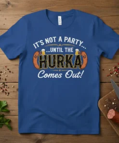 IT'S NOT A PARTY...UNTIL text design featuring stylish typography on quality t-shirt