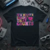 It's What's Inside That Counts quote t-shirt with a geometric heart graphic and lightning bolts