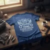 Blue t-shirt with white text "IT'S A THING Ford THING YOU WOULDN'T UNEDRSTAND" and Ford grille graphic