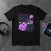 Black t-shirt with the text "IT'S A OLIVIA VIBE YOU WOULDN'T GET IT" and a purple ukulele graphic