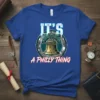 It's A Philly Thing t-shirt design with Liberty Bell graphic and blue and white text