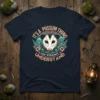 It's a Possum Thing You Wouldn't Understand quote with a possum graphic on a navy t-shirt