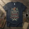T-shirt with text "I've Cooked For People I Should Have Poisoned So Yes, I Do Have Self Control" and crossed