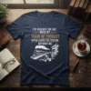 I've Reached The Age When My Train Of Thought Often Leaves The Station Without Me t-shirt design with a train