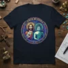 Jesus Buddha creative graphic design printed on comfortable cotton t-shirt